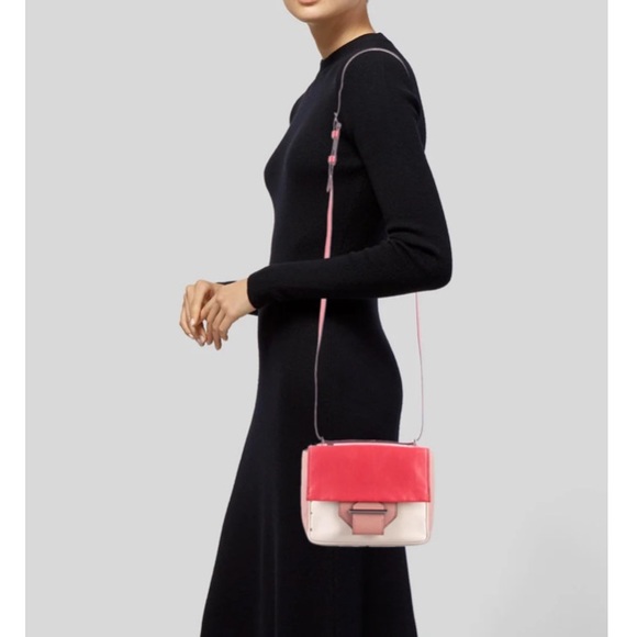 Reed Krakoff leather Crossbody Bag Neutrals & Pink Leather - Picture 2 of 11